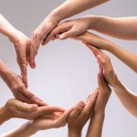 Circle of hands