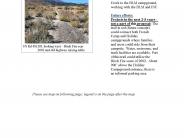Toms Place to Lower Rock Creek & Hilton to BLM Trail