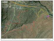 Toms Place to Lower Rock Creek & Hilton to BLM Trail