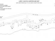 Lundy Canyon Campground Site Map 2018