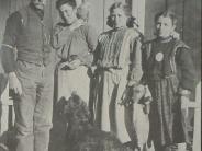 Deputy Edwards pictured with his family