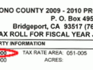Property Tax Bill example
