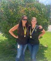 Darcie and Leianna - Medals of Valor Medals of Valor