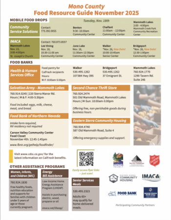Mono County 2025 Food Resource Guide