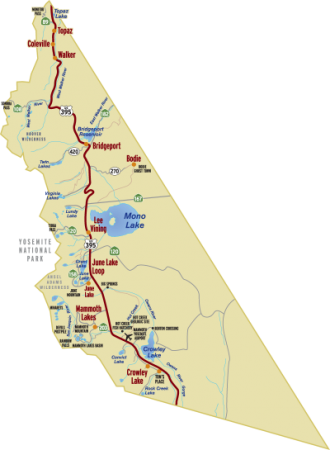 Mono County Map