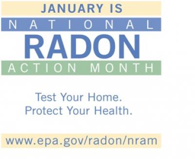 Radon Action Month banner