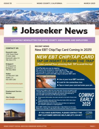 Jobseeker News March Cover