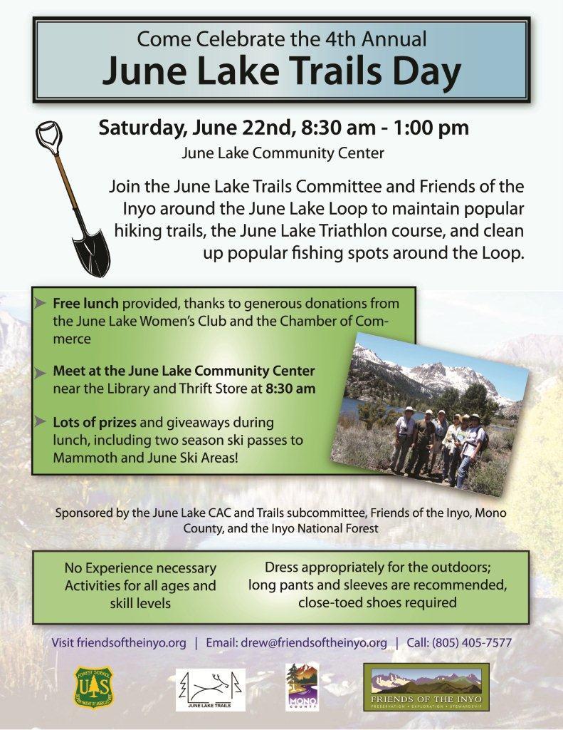 June Lake Trails Day Mono County California