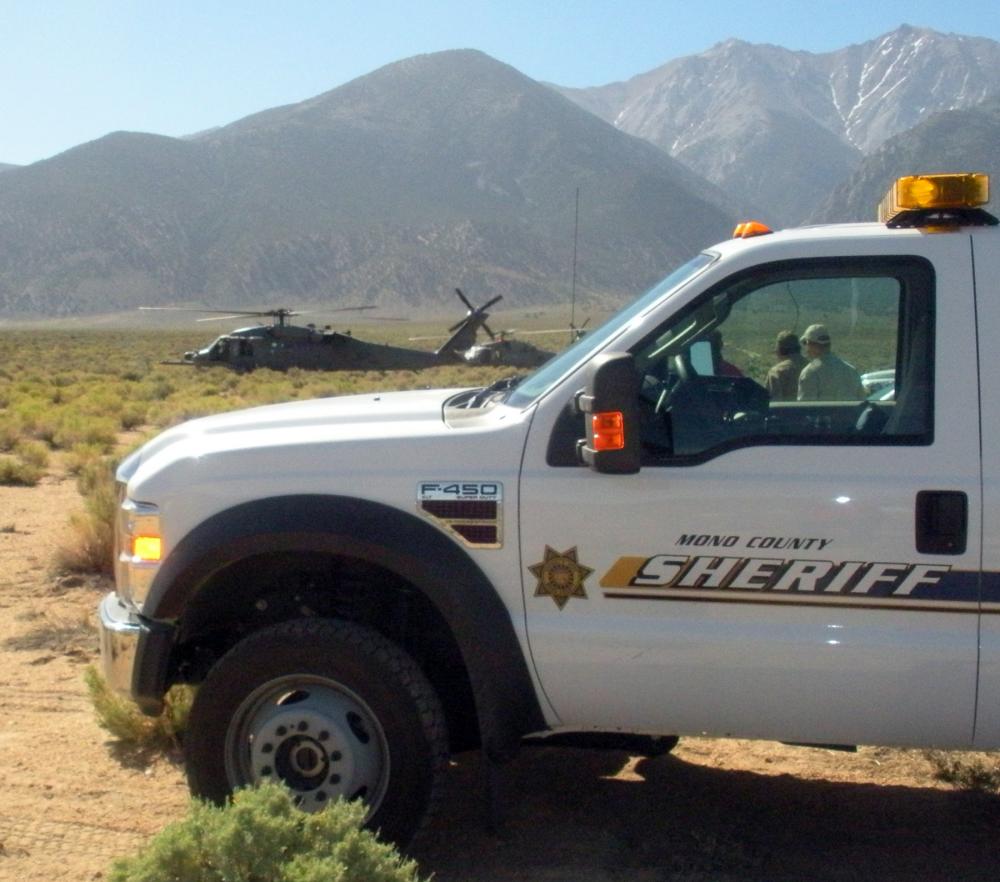 Search and Rescue Team Operation: Mutual Aid Search for a Missing Hiker on  Boundary Peak | Mono County California